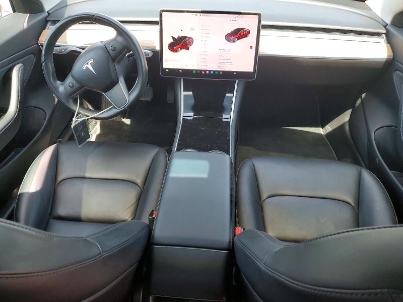 2018 Tesla Model 3 VIN 5YJ3E1EB4JF132874 COPART salvage auction — REAR END, Ia - Cert Of Title-Salvage Title, sold $13,800 on 2026-07-17 (photo 8)