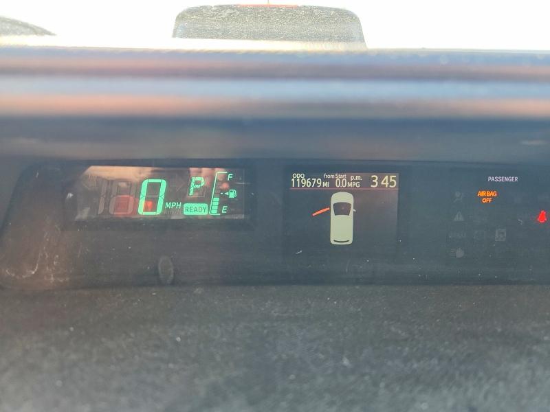 2013 Toyota Prius VIN JTDKDTB31D1036706 COPART salvage auction — FRONT END, Mn - Cert Of Title-Prior Salvage, sold $275 on 2026-07-28 (photo 9)