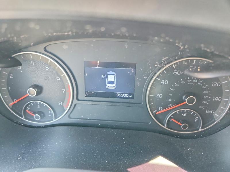 2020 Kia Optima VIN 5XXGT4L38LG394109 COPART salvage auction — FRONT END, Tn - Salvage Certificate, sold $1,200 on 2026-07-27 (photo 9)