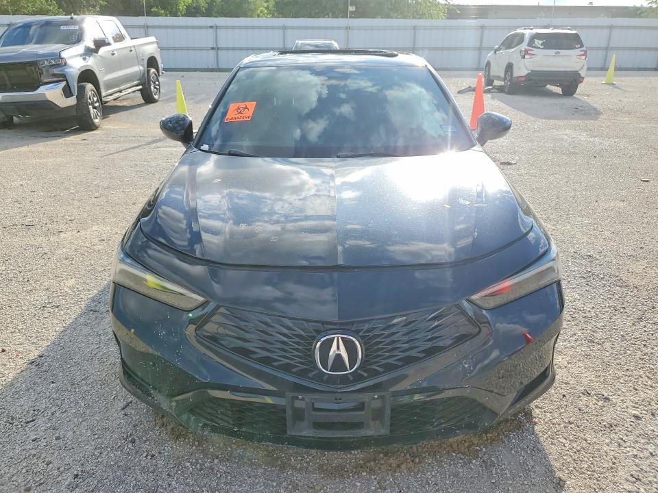 2023 Acura Integra VIN 19UDE4H34PA014384 COPART salvage auction — FRONT END, Tx - Salvage Vehicle Title, sold $5,700 on 2026-07-09 (photo 5)