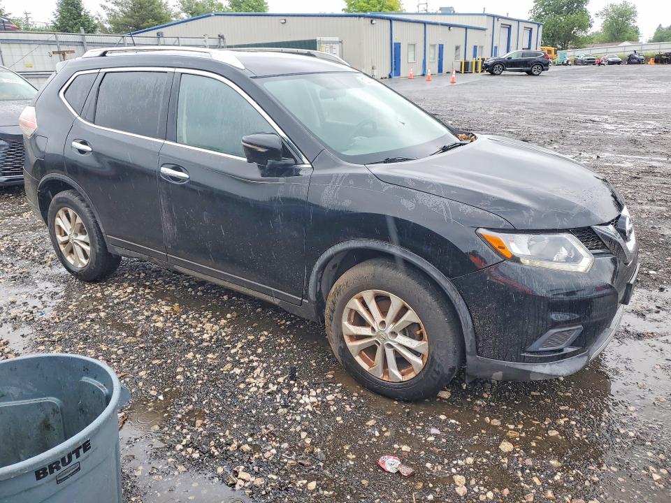 2015 Nissan Rogue VIN KNMAT2MV6FP505649 COPART salvage auction — MECHANICAL, WV - CERTIFICATE OF TITLE, sold $225 on 2026-07-28 (photo 4)