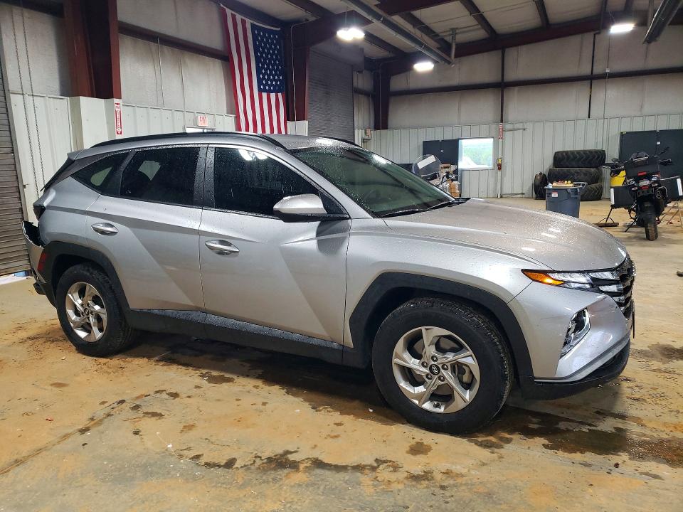 2024 Hyundai Tucson VIN KM8JB3DE8RU334056 COPART salvage auction — REAR END, Va - Cert Of Title - Salvage, sold $6,100 on 2026-07-10 (photo 4)