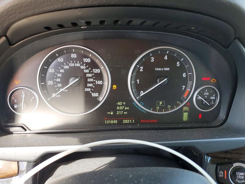2014 BMW X5 VIN 5UXKR0C5XE0H19643 COPART salvage auction — FRONT END, Ca - Salvage Certificate, sold $2,100 on 2026-07-31 (photo 9)