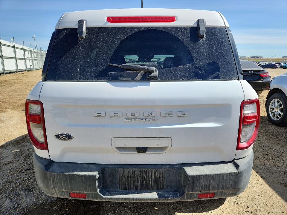 2024 Ford Bronco VIN 3FMCR9B6XRRE60543 COPART salvage auction — SIDE, Ab - Bos - Salvage, sold $7,000 on 2026-07-09 (photo 6)