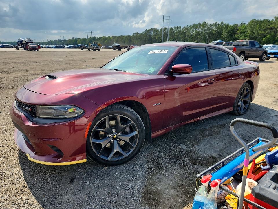 2019 Dodge Charger VIN 2C3CDXCT8KH541994 COPART salvage auction — FRONT END, La - Cert Of Title-Salvage, sold $8,600 on 2026-07-02 (photo 1)