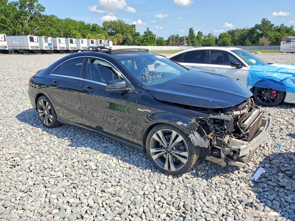 2014 Mercedes-benz VIN WDDSJ4EB5EN053672 COPART salvage auction — ROLLOVER, Fl - Cert Of Title Slvg Rebuildable, sold $775 on 2026-07-13 (photo 4)