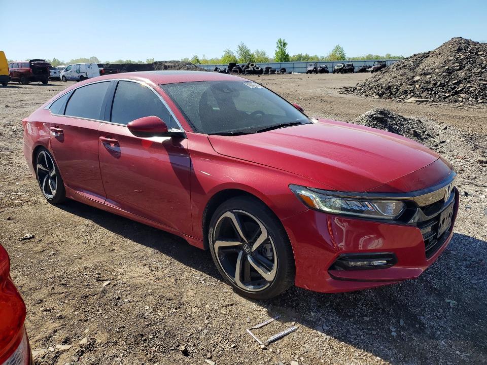 2020 Honda Accord VIN 1HGCV2F30LA026058 COPART salvage auction — REAR END, IL - SALVAGE CERTIFICATE, sold $9,600 on 2026-07-28 (photo 4)
