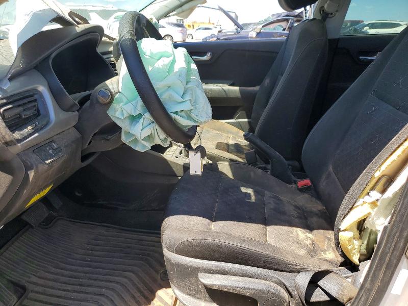 2023 Kia Rio VIN 3KPA24AD0PE618251 COPART salvage auction — FRONT END, Tx - Certificate Of Title (P), sold $3,200 on 2026-07-09 (photo 7)