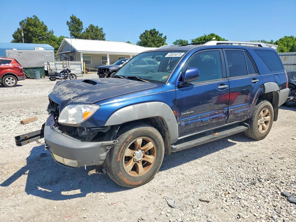 2003 Toyota 4runner VIN JTEZU14R138000066 COPART salvage auction — FRONT END, Ar - Cert Of Title-Salvage, sold $2,150 on 2026-07-27 (photo 1)
