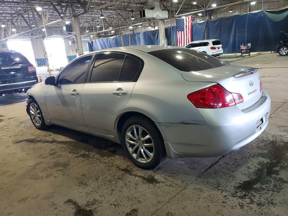 2007 Infiniti G VIN JNKBV61F87M814754 COPART salvage auction — FRONT END, Mi - Certificate Of Title, sold $450 on 2026-07-03 (photo 2)