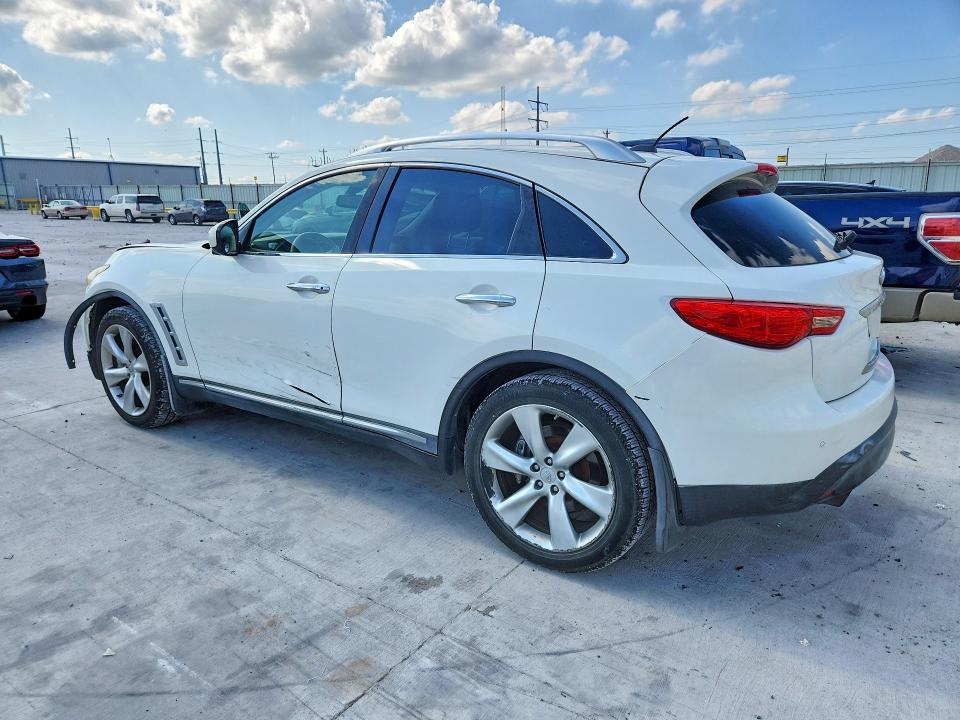 2009 Infiniti Fx50 VIN JNRBS18W59M200637 COPART salvage auction — SIDE, Tx - Salvage Vehicle Title, sold $375 on 2026-07-21 (photo 2)