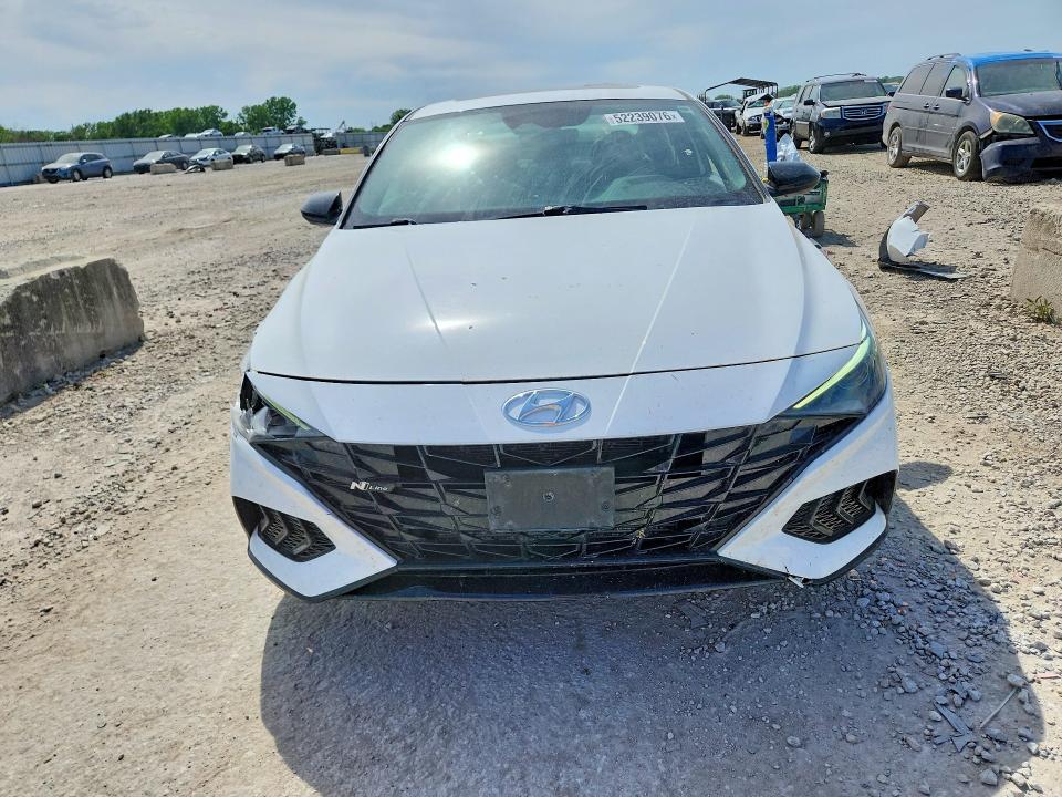 2023 Hyundai VIN KMHLR4AF0PU587182 COPART salvage auction — REAR END, MO - SALVAGE CERTIFICATE OF TITLE, sold $100 on 2026-07-28 (photo 5)