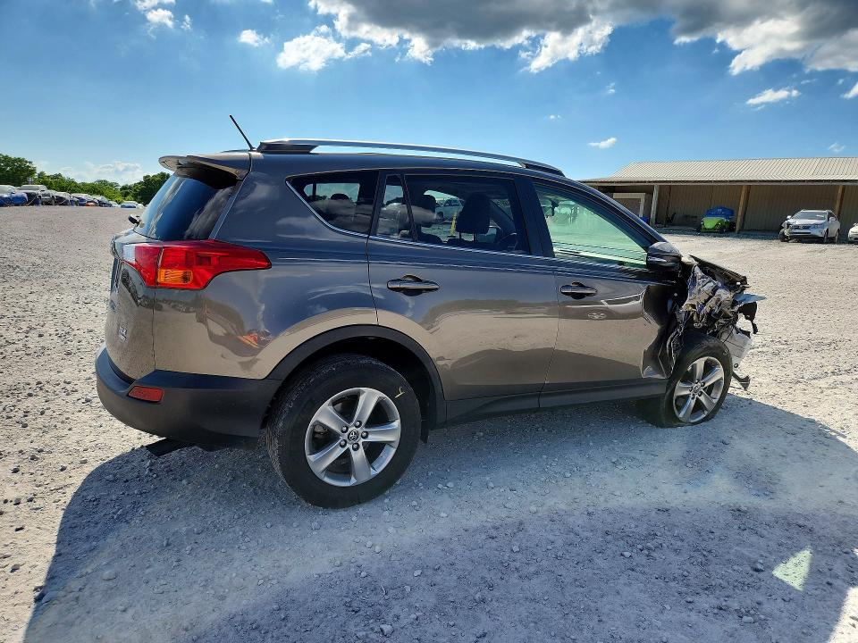 2015 Toyota Rav 4 VIN JTMRFREV5FD139265 COPART salvage auction — FRONT END, Tn - Salvage Certificate, sold $3,850 on 2026-07-09 (photo 3)