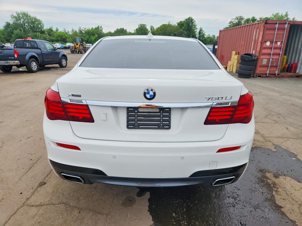 2014 BMW 7er VIN WBAYF8C56ED141806 COPART salvage auction — FRONT END, Ct - Cert Of Title-Salvage, sold $2,350 on 2026-08-04 (photo 6)
