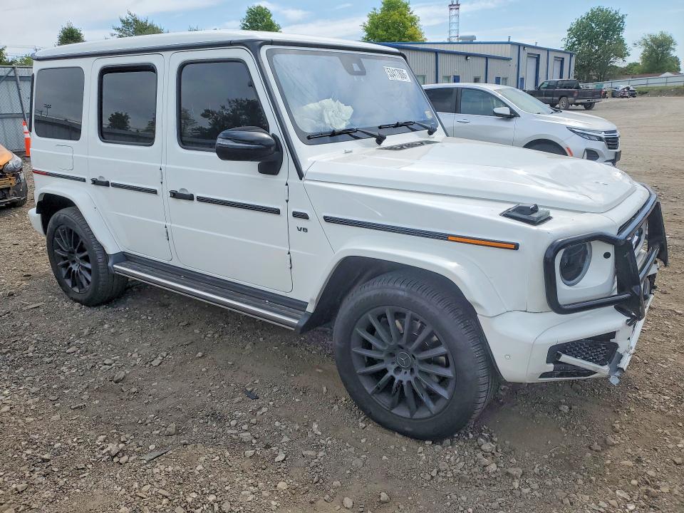2021 Mercedes-benz G-klasse VIN W1NYC6BJ3MX400773 COPART salvage auction — FRONT END, Md - Cert Of Salvage < 75% Damage, sold $64,000 on 2026-07-13 (photo 4)