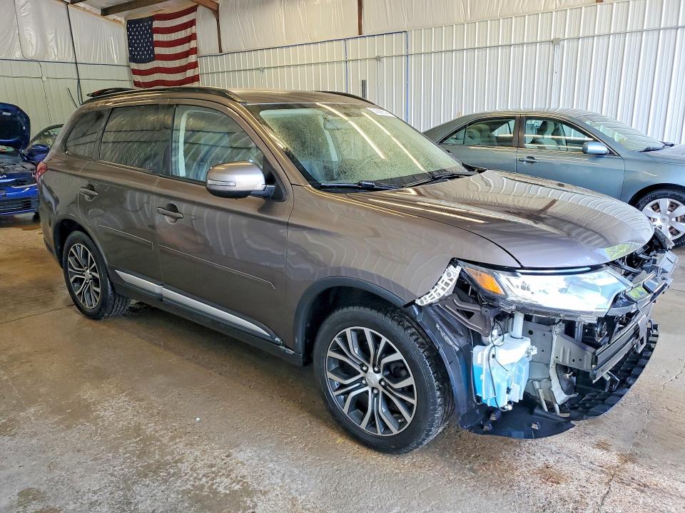 2016 Mitsubishi Outlander VIN JA4AZ3A32GZ036826 COPART salvage auction — FRONT END, Pa - Certificate Of Salvage, sold $3,950 on 2026-07-15 (photo 4)