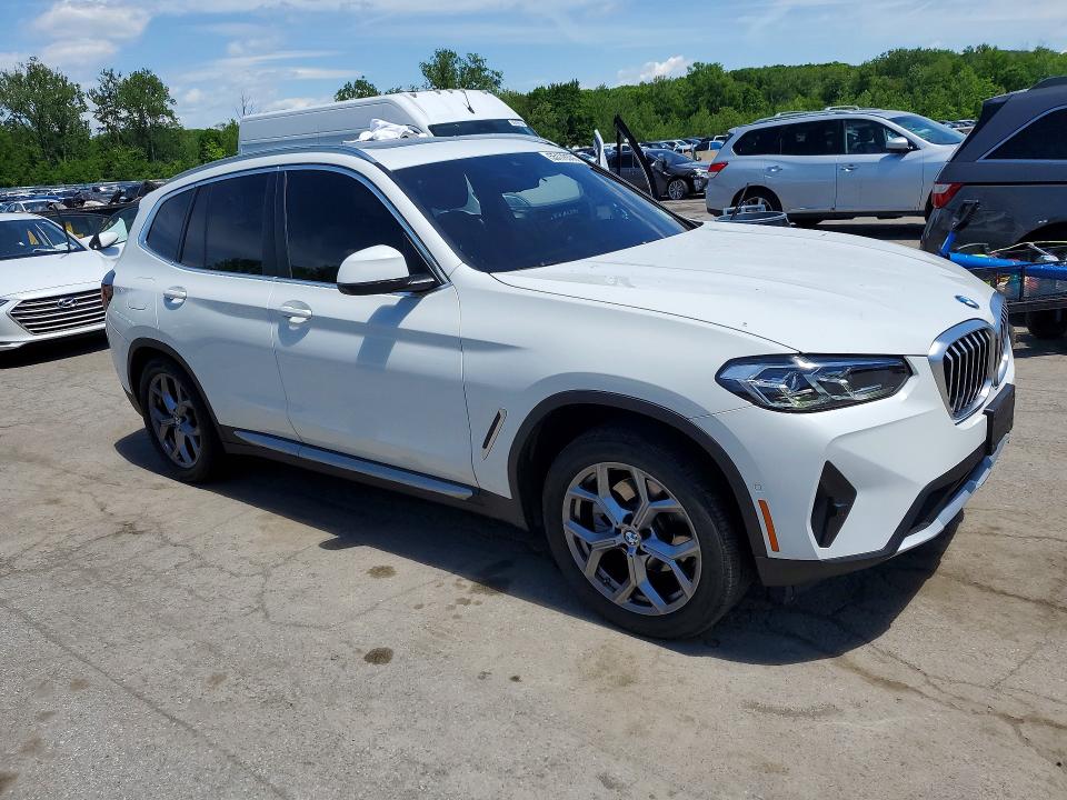 2023 BMW VIN 5UX53DP03P9R66339 COPART salvage auction — SIDE, Ny - Mv-907A Salvage Certificate, sold $15,600 on 2026-07-14 (photo 4)