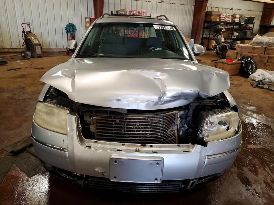 2004 Volkswagen Passat VIN WVWVD63B44E296238 COPART salvage auction — FRONT END, Mi - Certificate Of Title, sold $425 on 2026-07-10 (photo 5)