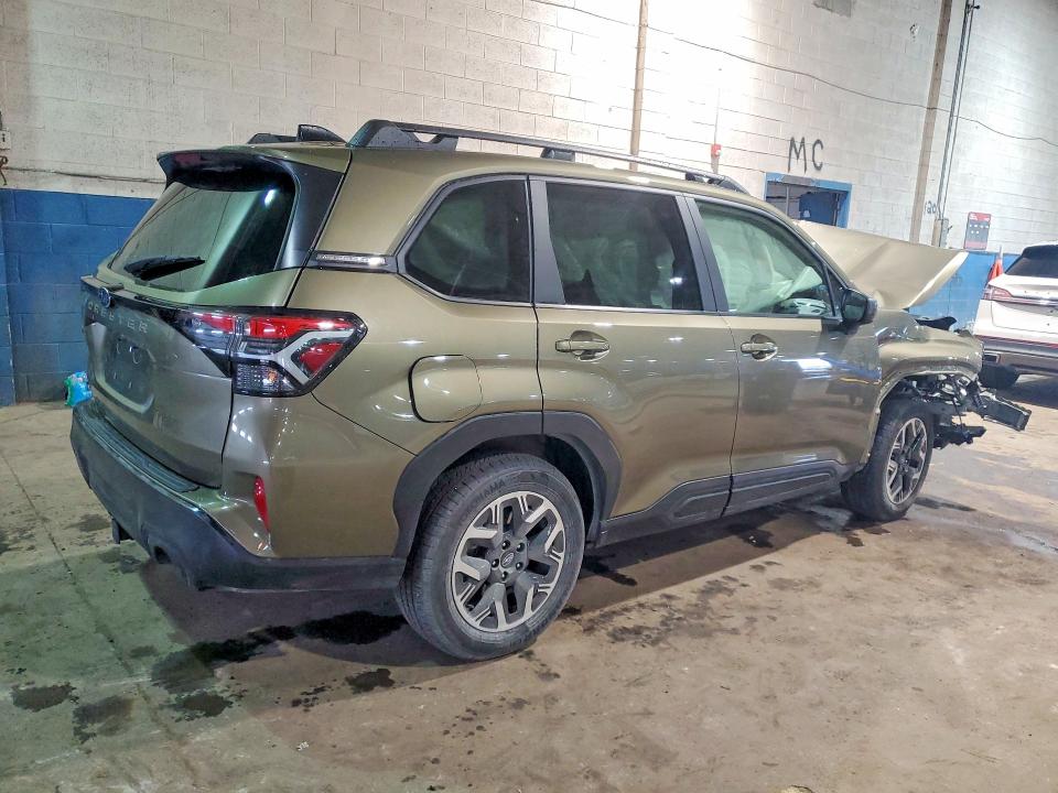 2025 Subaru Forester VIN JF2SLDDC1SH407939 COPART salvage auction — FRONT END, MI - SCRAP CERTIFICATE OF TITLE, sold $3,050 on 2026-07-28 (photo 3)