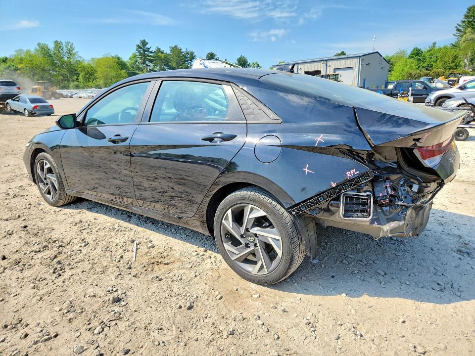2025 Hyundai Elantra VIN KMHLM4DG6SU054314 COPART salvage auction — REAR END, Salvage Title, sold $6,500 on 2026-07-20 (photo 2)