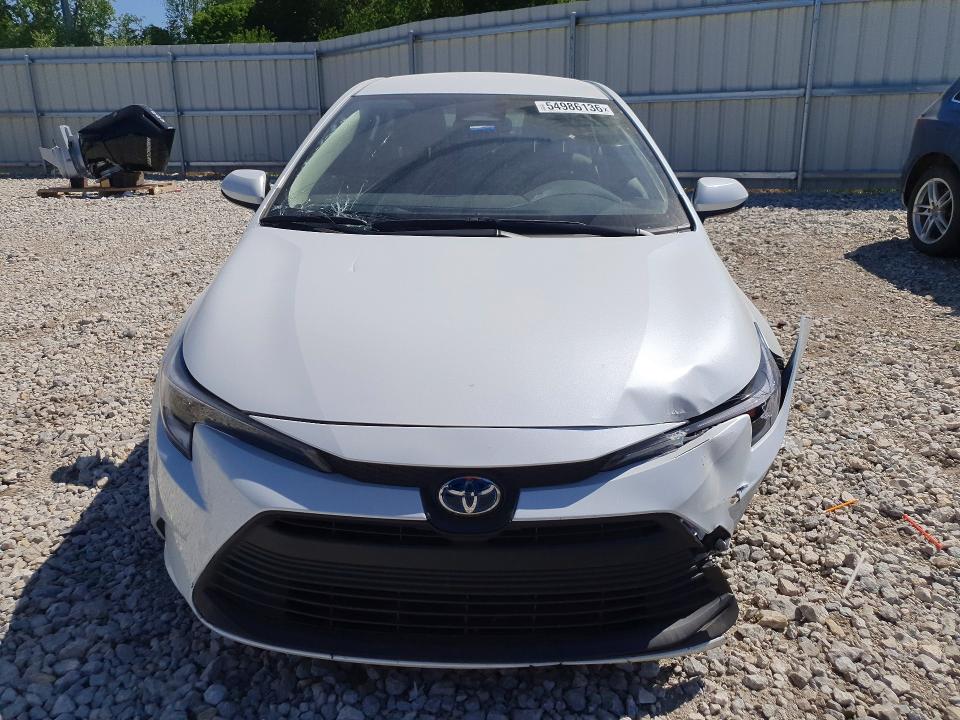 2025 Toyota Corolla VIN JTDBDMHE3S3022967 COPART salvage auction — FRONT END, Mi - Certificate Of Title, sold $8,600 on 2026-07-16 (photo 5)
