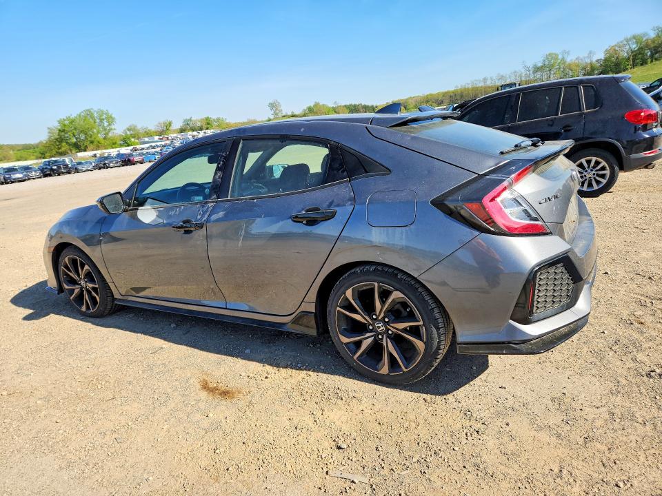 2018 Honda VIN SHHFK7H98JU236462 COPART salvage auction — HAIL, Id - Salvage Certificate Of Title, sold $10,600 on 2026-07-21 (photo 2)