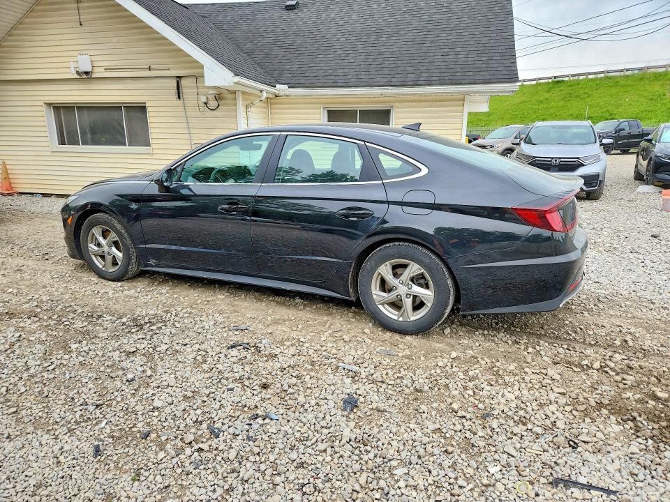 2021 Hyundai Sonata VIN 5NPEG4JA0MH121605 COPART salvage auction — FRONT END, Oh - Cert Of Title-Salvage, sold $4,150 on 2026-07-08 (photo 2)