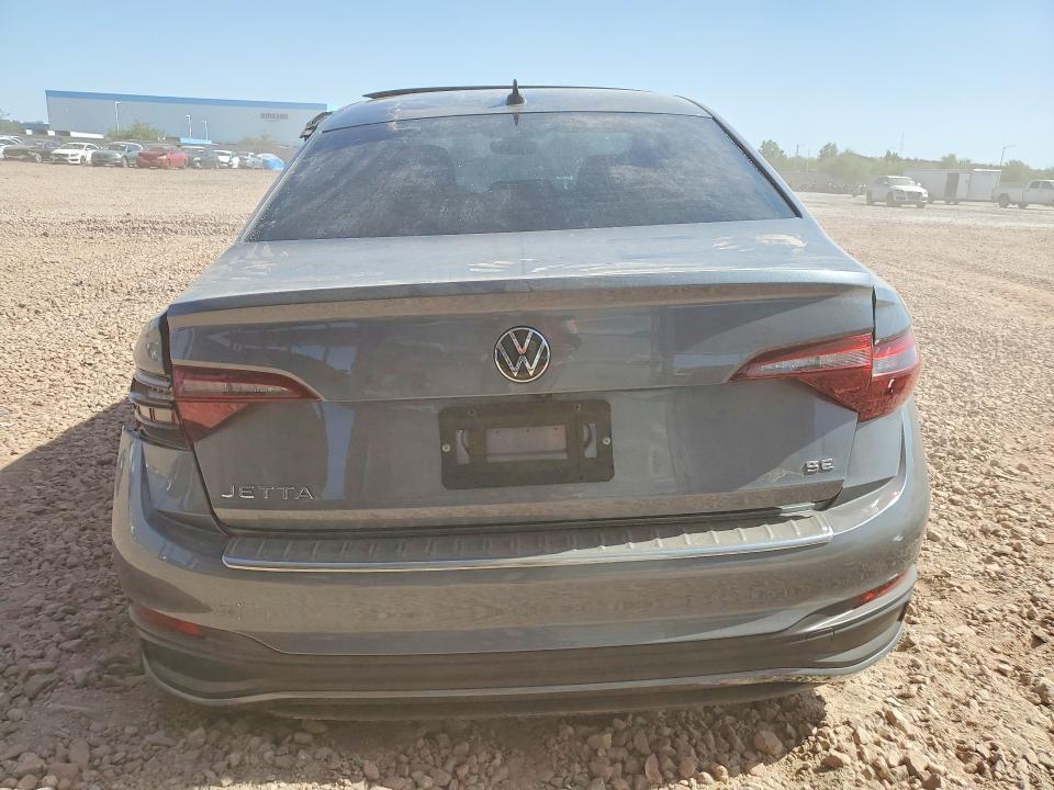 2024 Volkswagen Jetta VIN 3VW7M7BU2RM060199 COPART salvage auction — SIDE, Az - Cert Of Title - Salvage, sold $3,750 on 2026-07-09 (photo 6)