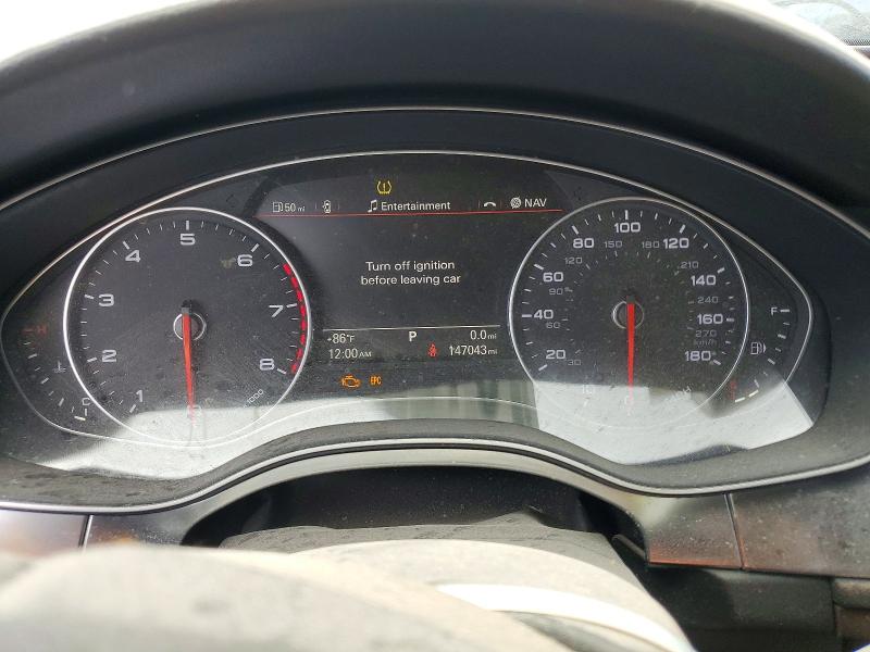2013 Audi VIN WAU2GAFC8DN077331 COPART salvage auction — FRONT END, Ca - Certificate Of Title, sold $1,350 on 2026-07-21 (photo 9)