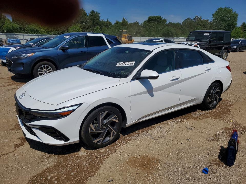 2025 Hyundai VIN KMHLP4DG2SU031877 COPART salvage auction — REAR END, Il - Salvage Certificate, sold $4,700 on 2026-07-28 (photo 1)