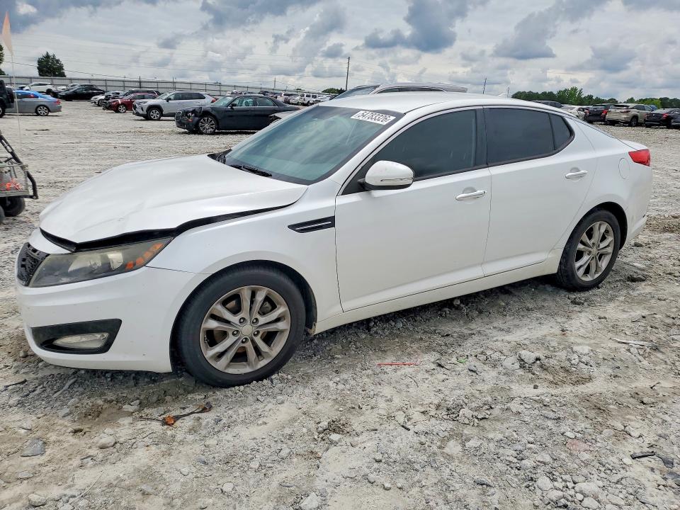 2013 Kia Optima VIN 5XXGM4A76DG098915 COPART salvage auction — FRONT END, Ga - Cert Of Title-Salvage, sold $900 on 2026-07-27 (photo 1)