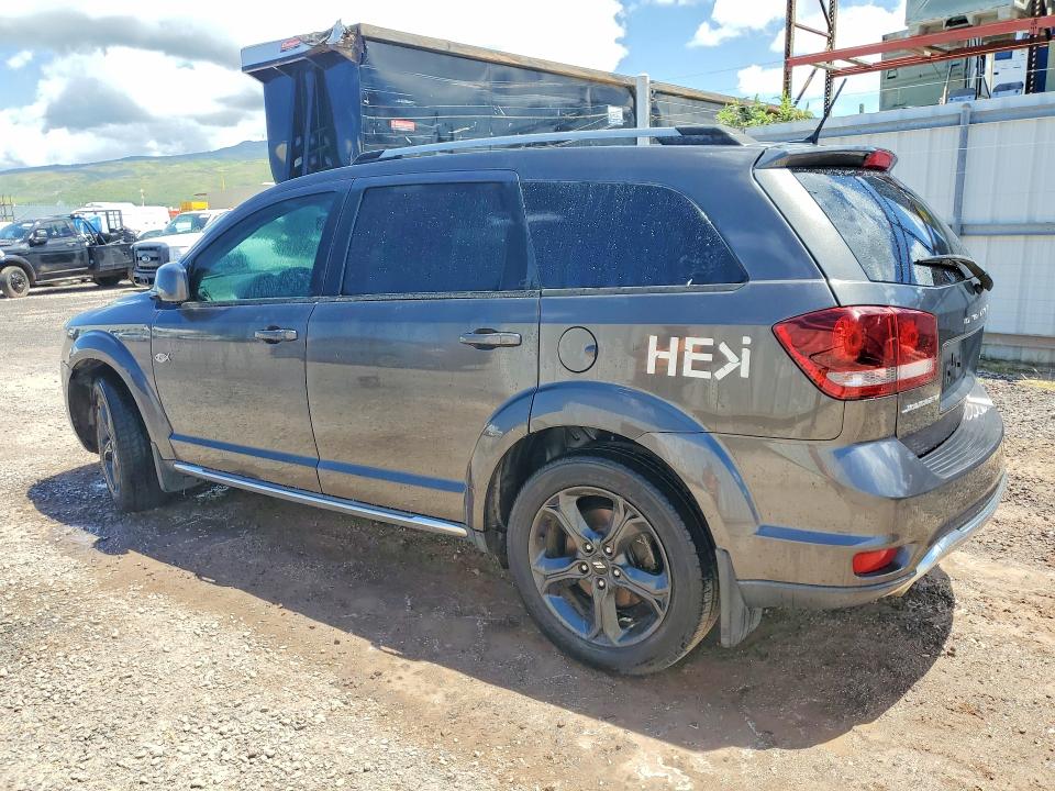2018 Dodge Journey VIN 3C4PDCGG6JT257286 COPART salvage auction — FRONT END, Hi - Cert Of Title-Repossession, sold $2 on 2026-07-27 (photo 2)