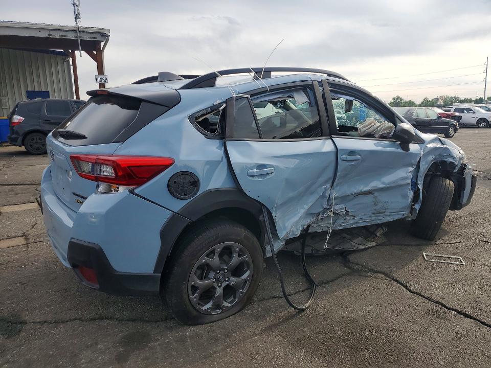 2023 Subaru Xv VIN JF2GTHSC3PH270817 COPART salvage auction — SIDE, Co - Public - Salvage Title, sold $4,050 on 2026-07-16 (photo 3)