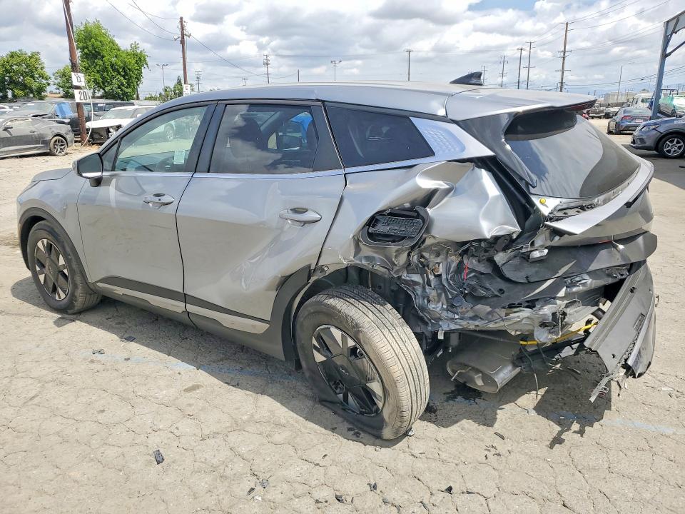2026 Kia Sportage VIN KNDPU3DG7T7366691 COPART salvage auction — REAR END, CA - SALVAGE CERTIFICATE, sold $9,100 on 2026-07-16 (photo 2)