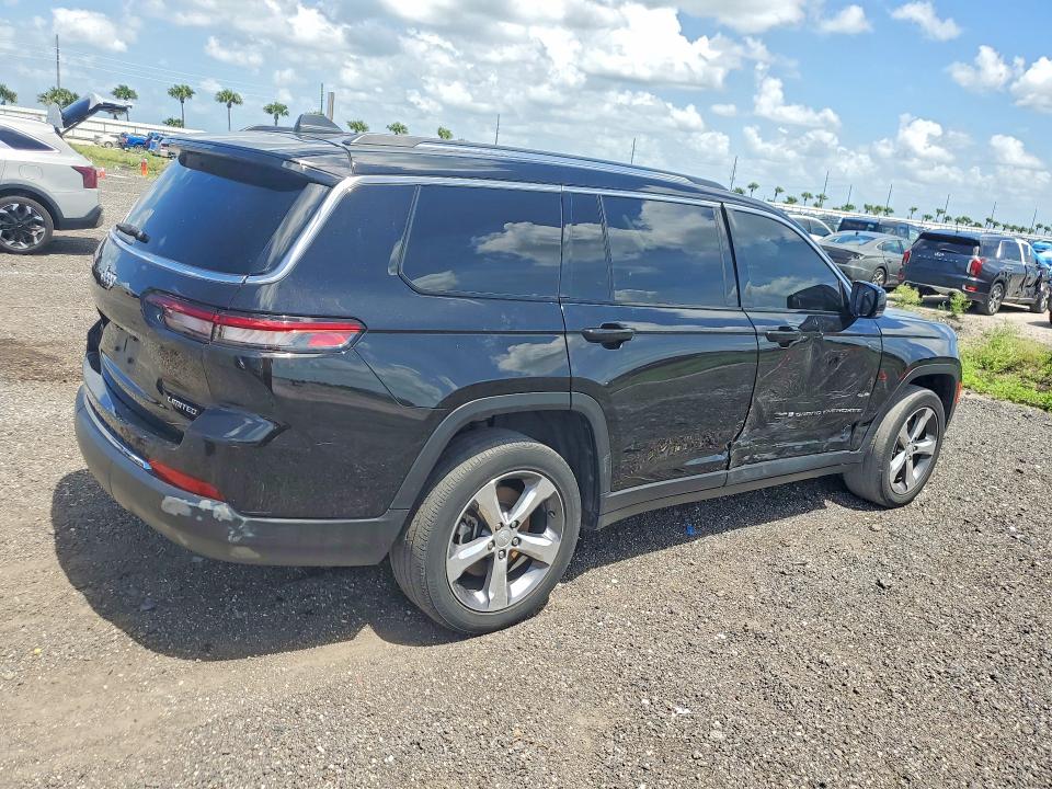 2021 Jeep Grand cherokee l VIN 1C4RJJBG8M8160669 COPART salvage auction — SIDE, FL - CERT OF TITLE SLVG REBUILDABLE, sold $11,100 on 2026-07-13 (photo 3)