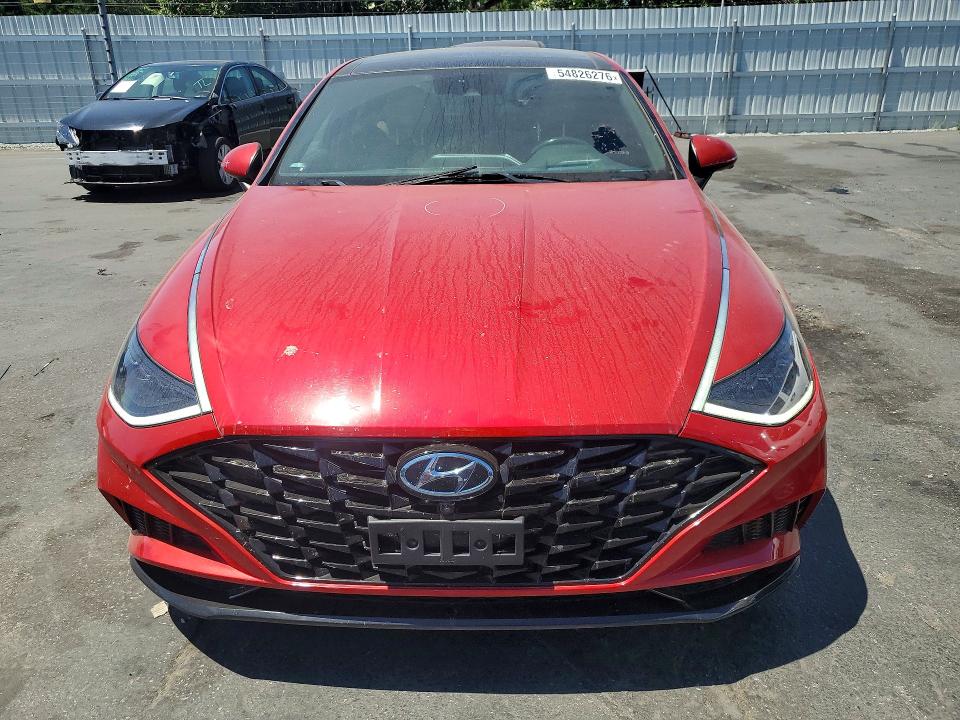 2020 Hyundai Sonata VIN 5NPEH4J21LH042478 COPART salvage auction — REAR END, Ca - Salvage Certificate, sold $4,650 on 2026-07-02 (photo 5)