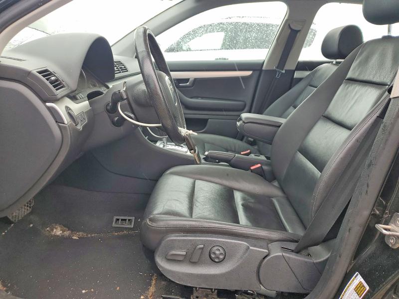 2006 Audi A4 VIN WAUDF78E26A227957 COPART salvage auction — FRONT END, Il - Salvage Certificate, sold $325 on 2026-07-02 (photo 7)