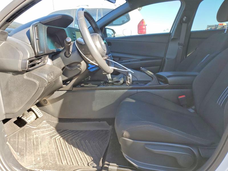 2025 Hyundai Elantra VIN KMHLM4DG2SU974005 COPART salvage auction — FRONT END, Mi - Cert Of Title-Salvage Vehicle, sold $5,000 on 2026-07-17 (photo 7)