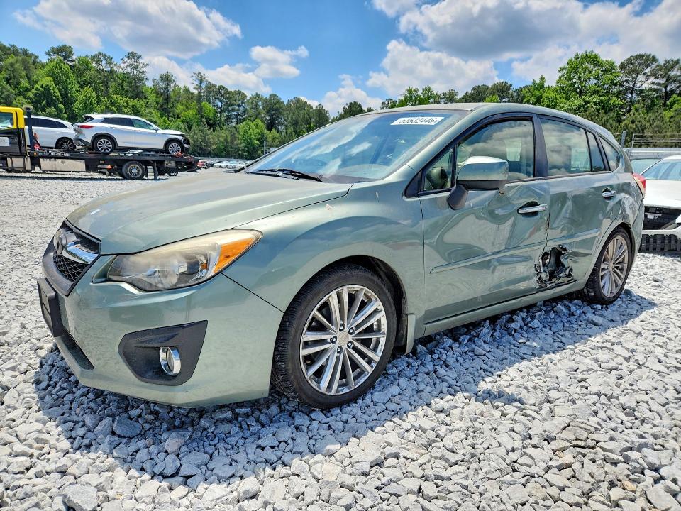 2014 Subaru VIN JF1GPAH60E8308292 COPART salvage auction — SIDE, Ga - Cert Of Title-Rebuilt Salvage, sold $650 on 2026-07-02 (photo 1)