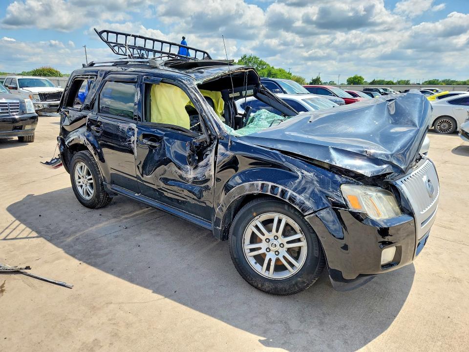 2010 Mercury Mariner VIN 4M2CN9H70AKJ04623 COPART salvage auction — ROLLOVER, Tx - Salvage Vehicle Title, sold $250 on 2026-07-02 (photo 4)