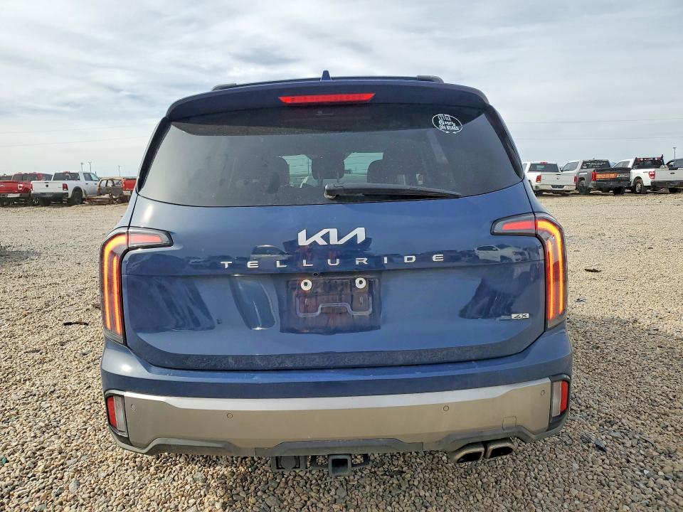2025 Kia Telluride VIN 5XYP3DGC4SG595722 COPART salvage auction — FRONT END, Id - Salvage Certificate Of Title, sold $15,100 on 2026-07-14 (photo 6)