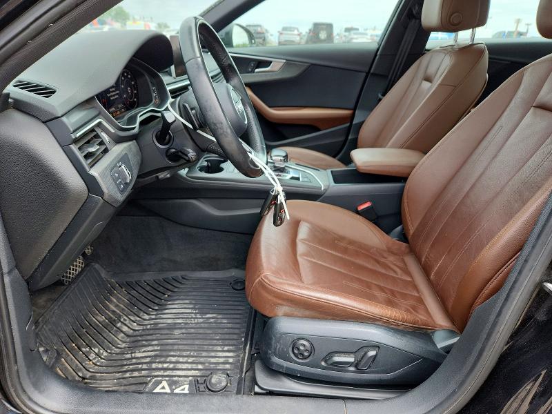2017 Audi A4 VIN WAUDNAF47HN046830 COPART salvage auction — UNDERCARRIAGE, In - Certificate Of Title, sold $4,600 on 2026-07-28 (photo 7)