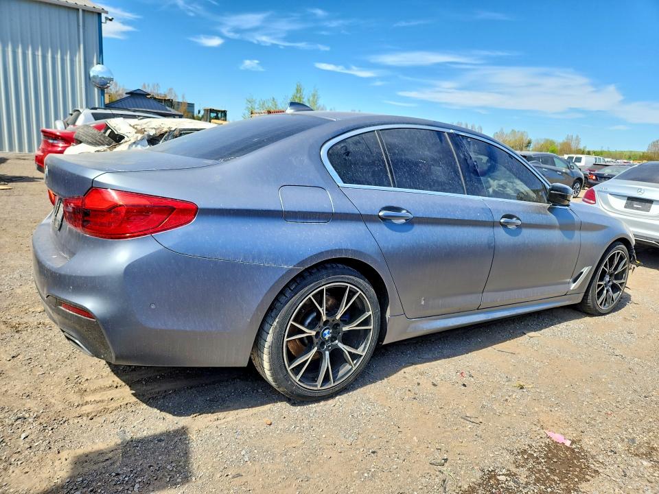 2019 BMW 5er VIN WBAJE7C53KWW22644 COPART salvage auction — FRONT END, ON - PERMIT SALVAGE, sold $1,700 on 2026-07-28 (photo 3)