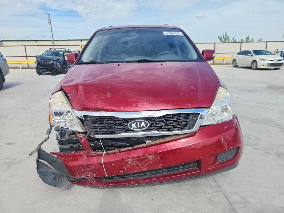 2011 Kia SEDONA VIN KNDMG4C79B6388052 COPART salvage auction — FRONT END, Tx - Salvage Vehicle Title, sold $775 on 2026-07-10 (photo 5)