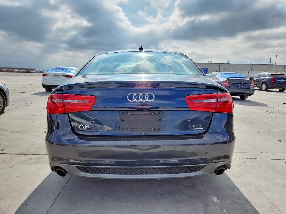 2012 Audi A6 VIN WAUHGAFC8CN077970 COPART salvage auction — FRONT END, Id - Salvage Certificate Of Title, sold $1,350 on 2026-07-24 (photo 6)