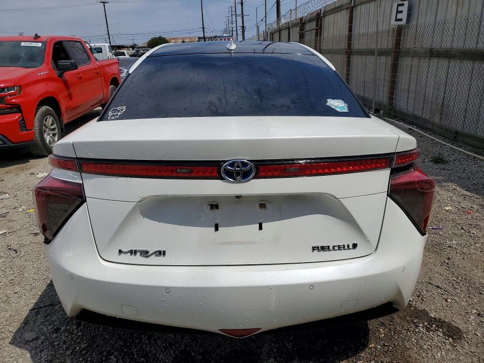 2018 Toyota Mirai VIN JTDBVRBDXJA004941 COPART salvage auction — FRONT END, FL - DERELICT VEHICLE CERTIFICATE, sold $200 on 2026-07-27 (photo 6)