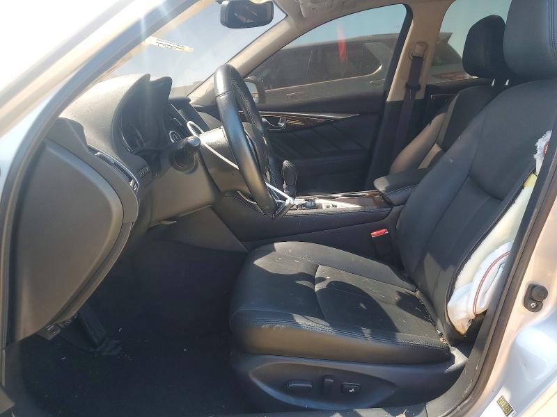 2019 Infiniti Q50 VIN JN1EV7AR2KM557956 COPART salvage auction — FRONT END, Il - Salvage Certificate, sold $2,850 on 2026-07-28 (photo 7)