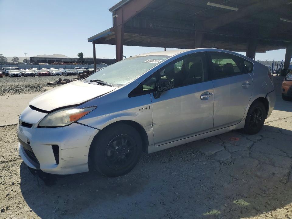 2013 Toyota Prius VIN JTDKN3DUXD5600722 COPART salvage auction — SIDE, Ca - Salvage Certificate, sold $850 on 2026-07-23 (photo 1)