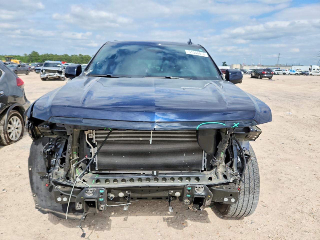 2024 Cadillac Escalade VIN 1GYS4PKL7RR286459 COPART salvage auction — Front End, TX - SALVAGE VEHICLE TITLE, sold $38,000 on 2026-08-14 (photo 5)