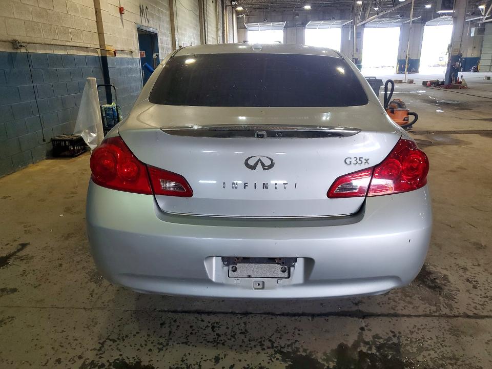 2007 Infiniti G VIN JNKBV61F87M814754 COPART salvage auction — FRONT END, Mi - Certificate Of Title, sold $450 on 2026-07-03 (photo 6)